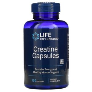 Life Extension, Creatine Capsules, 120 Capsules