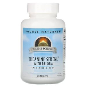 Source Naturals, Serene Science, Theanine Serene with Relora, 60 Tablets
