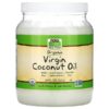 NOW Foods, Real Food, Organic Virgin Coconut Oil, 54 fl oz (1.6 L)