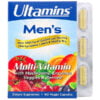 Ultamins, Men's Multivitamin with CoQ10, Mushrooms, Enzymes, Veggies & Berries, 60 Veggie Capsules 1 Ultamins, Men's Multivitamin with CoQ10, Mushrooms, Enzymes, Veggies & Berries, 60 Veggie Capsules