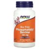 NOW Foods, Phosphatidyl Serine, Soy-Free, 150 mg, 60 Veg Capsules