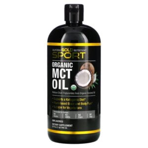 California Gold Nutrition, SPORTS – Organic, MCT Oil, 32 fl oz (946 ml)