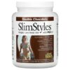 Natural Factors, SlimStyles, Weight Loss Drink Mix with PGX, Double Chocolate, 1 lb 12 oz (800 g) Powder 1 Natural Factors, SlimStyles, Weight Loss Drink Mix with PGX, Double Chocolate, 1 lb 12 oz (800 g) Powder