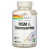 Solaray, MSM & Glucosamine, 180 VegCaps