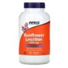 NOW Foods, Sunflower Lecithin, 1,200 mg, 200 Softgels 2 NOW Foods, Sunflower Lecithin, 1,200 mg, 200 Softgels