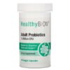 HealthyBiom, Adult Probiotics, 15 Billion CFU, 90 Veggie Capsules