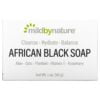Mild By Nature, African Black, Bar Soap, With Oats & Plantains, 5 oz (141 g)