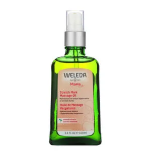 Weleda, Mama, Stretch Mark Massage Oil, Almond Extracts, 3.4 fl oz (100 ml)