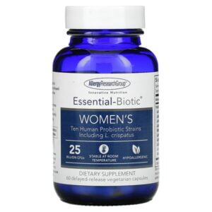 Allergy Research Group, Essential-Biotic, Women’s, 25 Billion CFU’s, 60 Delayed-Release Vegetarian Capsules