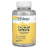Solaray, Cal-Mag Citrate 2:1 Ratio, 180 Capsules 1 Solaray, Cal-Mag Citrate 2:1 Ratio, 180 Capsules