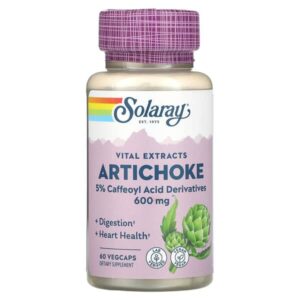 Solaray, Artichoke , 300 mg, 60 Vegcaps