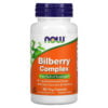 NOW Foods, Bilberry Complex, 100 Veg Capsules 2 NOW Foods, Bilberry Complex, 100 Veg Capsules
