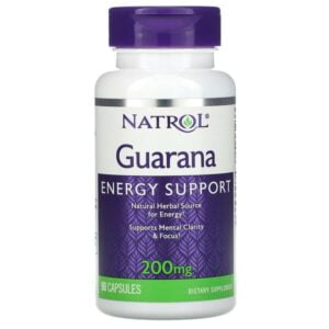 Natrol, Guarana, 200 mg, 90 Capsules