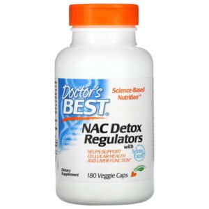 Doctor’s Best, NAC Detox Regulators, 180 Veggie Caps