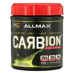 ALLMAX Nutrition, CARBion+ with Electrolytes, Lemon Lime, 30.7 oz (725 g)