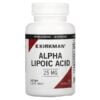 Kirkman Labs, Alpha Lipoic Acid, 25 mg, 90 Capsules 1 Kirkman Labs, Alpha Lipoic Acid, 25 mg, 90 Capsules