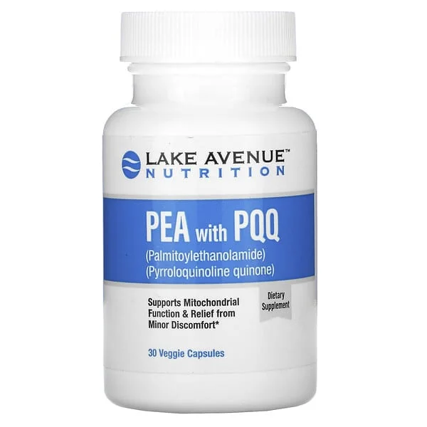 Lake Avenue Nutrition, PEA with PQQ, 30 Veggie Capsules