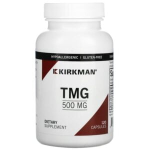 Kirkman Labs, TMG , 500 mg, 120 Capsules