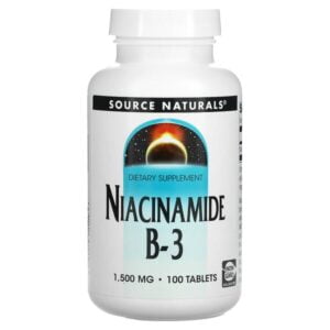 Source Naturals, Niacinamide B-3, 1,500 mg, 100 Tablets