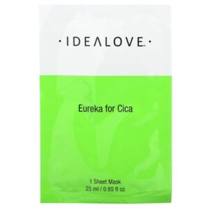 Idealove, Eureka for Cica, 1 Beauty Sheet Mask, 0.85 fl oz (25 ml)