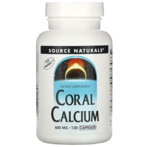 Source Naturals, Coral Calcium, 600 mg, 120 Capsules