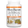 Natural Factors, Whey Factors, Grass Fed Whey Protein, Unflavored, 2 lb (907 g)