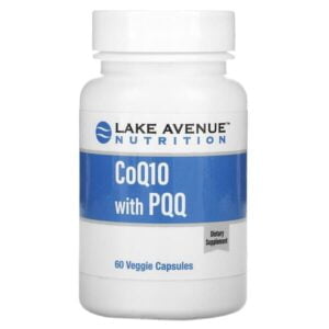 Lake Avenue Nutrition, CoQ10 100 mg, PQQ 10 mg, 60 Veggie Capsules