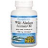 Natural Factors, OmegaFactors, Wild Alaskan Salmon Oil, 1,000 mg, 90 Softgels