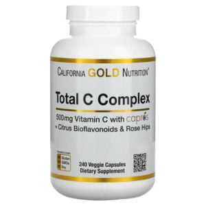 California Gold Nutrition, Total C Complex, 500 mg, 240 Veggie Capsules