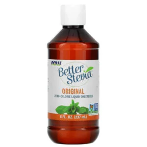 NOW Foods, Better Stevia, Zero-Calorie Liquid Sweetener, Original, 8 fl oz (237 ml)