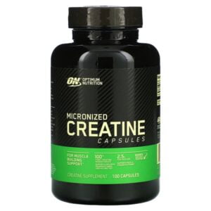 Optimum Nutrition, Micronized Creatine Capsules, 100 Capsules