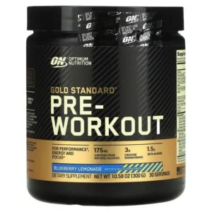 Optimum Nutrition, Gold Standard Pre-Workout, Blueberry Lemonade, 10.58 oz (300 g)