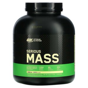 Optimum Nutrition, Serious Mass, Vanilla, 6 lb (2.72 kg)