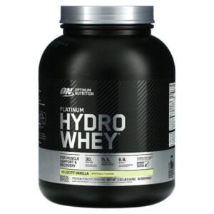 Optimum Nutrition, Platinum Hydro Whey, Velocity Vanilla, 3.52 lb (1.6 kg)