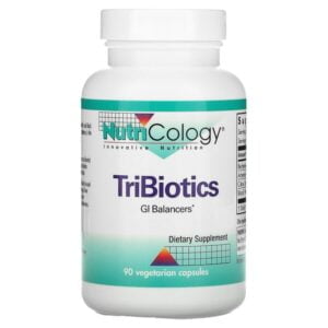 Nutricology, TriBiotics, 90 Vegetarian Capsules