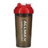 ALLMAX Nutrition, Leak-Proof Shaker, BPA-FREE Bottle with Vortex Mixer, 25 oz (700 ml)