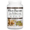 Natural Factors, Whey Factors, Grass Fed Whey Protein, Natural Double Chocolate, 2 lb (907 g)