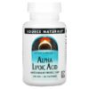 Source Naturals, Alpha Lipoic Acid, 300 mg, 60 Capsules