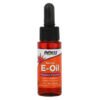 NOW Foods, Natural E-Oil, Antioxidant Protection, 1 fl oz (30 ml)