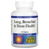 Natural Factors, Lung, Bronchial & Sinus Health, 90 Tablets 2 Natural Factors, Lung, Bronchial & Sinus Health, 90 Tablets