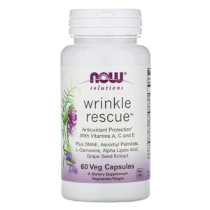 NOW Foods, Solutions, Wrinkle Rescue, 60 Veg Capsules