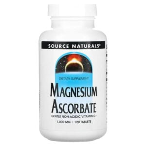 Source Naturals, Magnesium Ascorbate, 1,000 mg, 120 Tablets