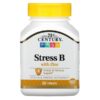 21st Century, Stress B with Zinc, 66 Tablets