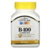 21st Century, B-100 Complex, Prolonged Release, 60 Tablets