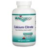 Nutricology, Calcium Citrate, 180 Vegetarian Capsules