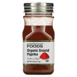 California Gold Nutrition, Organic Ground Paprika, 2.53 oz (71 g)