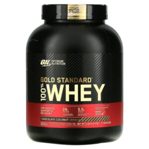 Optimum Nutrition, Gold Standard 100% Whey, Chocolate Coconut, 5 lb (2.27 kg)