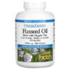 Natural Factors, OmegaFactors, Flaxseed Oil, 1000 mg, 360 Softgels