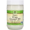 NOW Foods, Real Food, Organic Virgin Coconut Oil, 12 fl oz (355 ml)