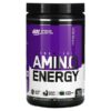 Optimum Nutrition, ESSENTIAL AMIN.O. ENERGY, Concord Grape, 9.5 oz (270 g)